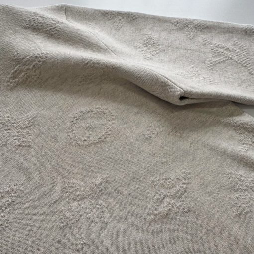 1v25ss Monogram浮雕提花毛织套 - 图片 7