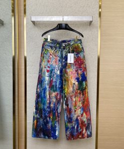 AcneStudios3D打印油画印花牛