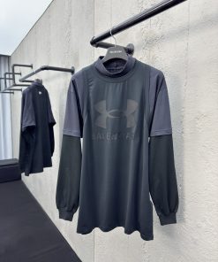 Balenciaga 假三件梭织运动长袖