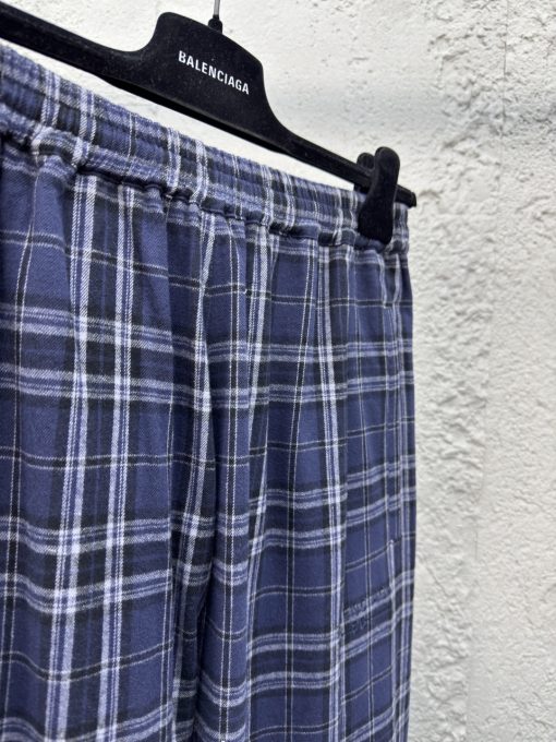 Balenciaga格纹刺绣长裤工艺 - 图片 8
