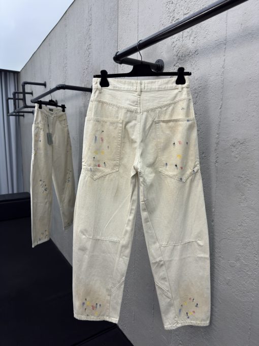 Balenciaga泼墨弯刀牛仔裤工 - 图片 2