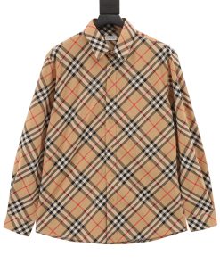 Burberry巴宝莉大格纹棉质长_15087