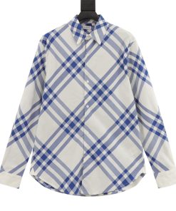 Burberry巴宝莉大格纹棉质长_15088