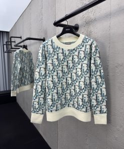 DIOR 满印字母毛衣工艺说明：