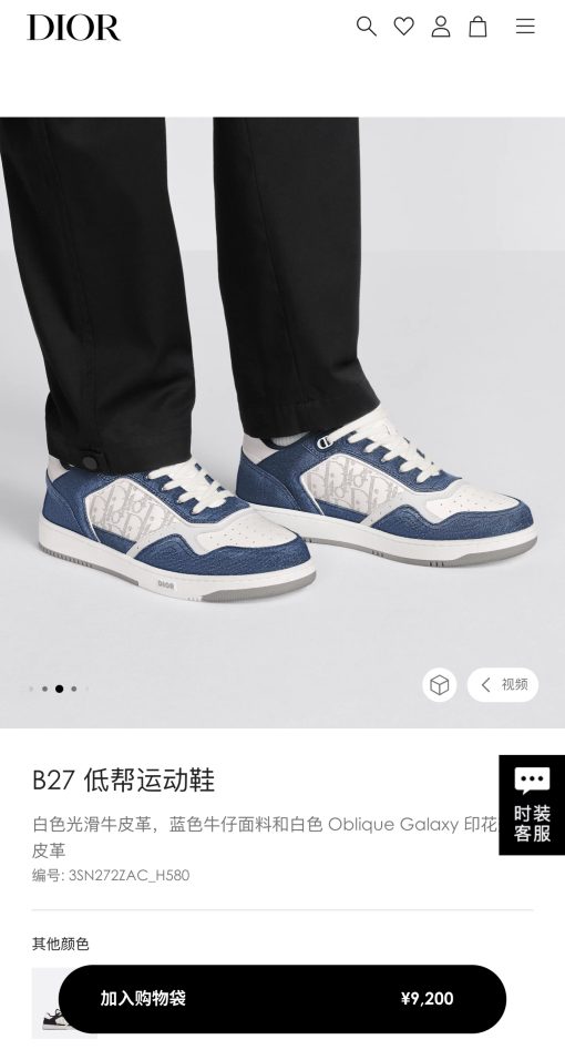 Dior男女同款B27新配siz - 图片 2