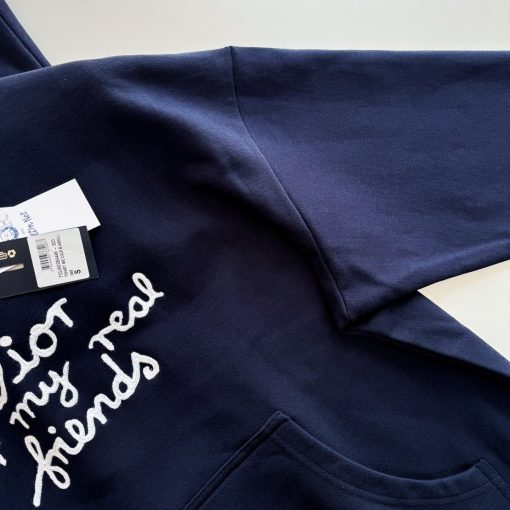 Dr summer25ss 字母刺绣连帽卫衣 - 图片 7