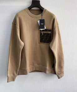 FD 25SS  老花拉链口袋卫衣定