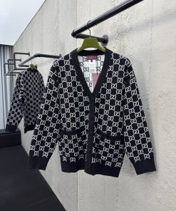 GUCCI 提花满印字母开衫工艺说_14252