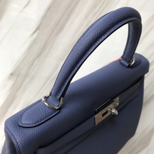 Kelly28cm 原厂小牛皮 togo 7E - 图片 3