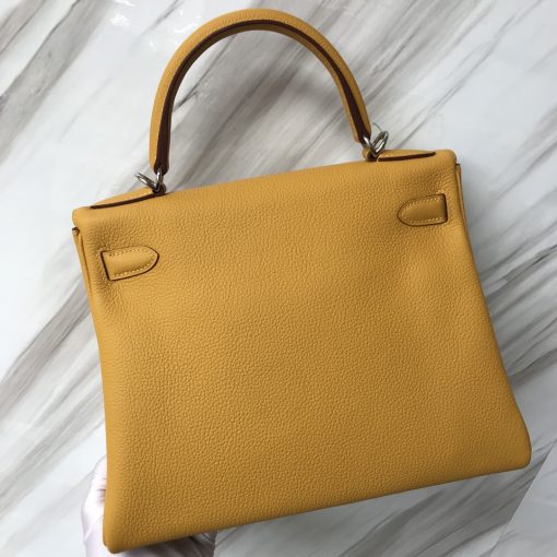 Kelly28cm 原厂小牛皮 togo 9D - 图片 4