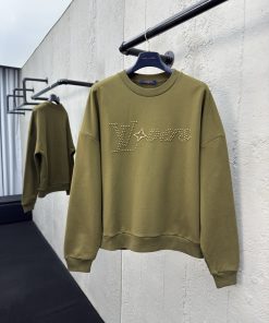 LOUIS VUITTON 金属烫钻卫衣工