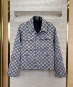 LV美洲杯系列棋盘格外套正
