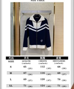 LV路易威登刺绣拉链毛织立领外套_5103