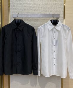 LV路易威登提花桑蚕丝长袖衬衫