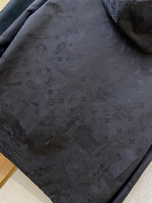 LV路易威登遛狗提花连帽夹克外套 - 图片 2