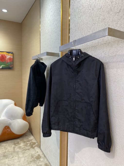 LV路易威登遛狗提花连帽夹克外套 - 图片 5