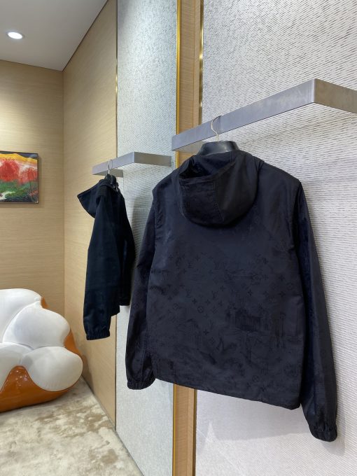 LV路易威登遛狗提花连帽夹克外套 - 图片 6