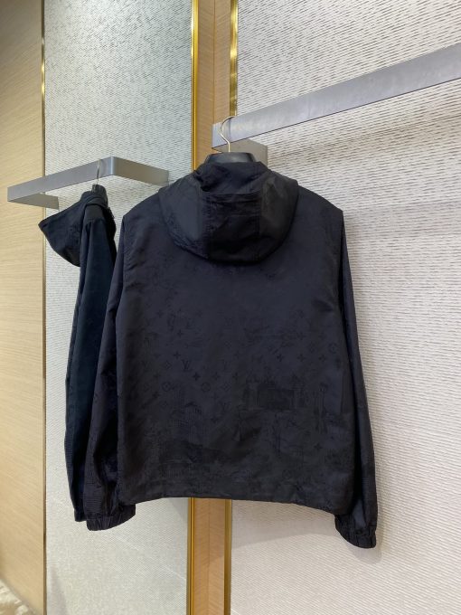LV路易威登遛狗提花连帽夹克外套 - 图片 10