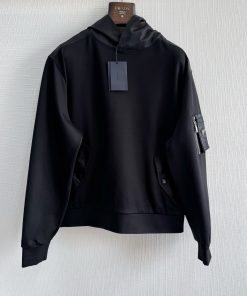 PRA 25ss 再生尼三角标口袋卫衣_16092