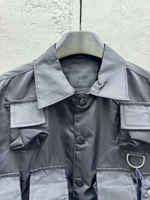 Prada24SS工装尼龙外套工艺 - 图片 3