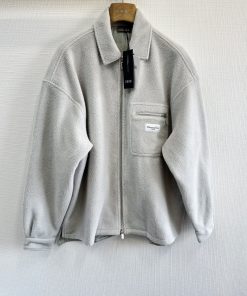 dr25ss摇粒绒标签外套330g棉