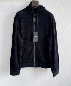 fd 25ss 毛巾布满印外套100%棉