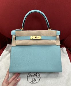 kelly28cm，3p，togo，gold，all