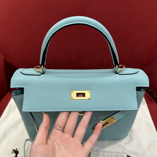 kelly28cm，3p，togo，gold，all - 图片 6