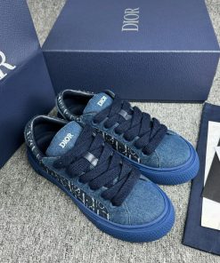 上新CD迪奥B33厚底鞋牛仔布
