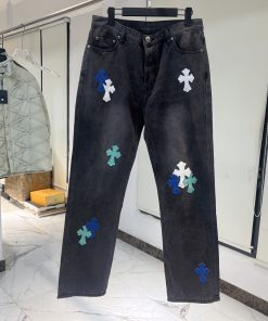 仓库现货ch克罗心真皮镀银蓝