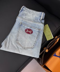 出口品质GUCCI夏季新款水洗印