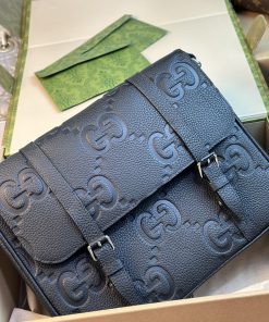 发货实拍，GG大花男士公文包