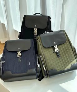 新品 NEVER STIll 背包真皮材质