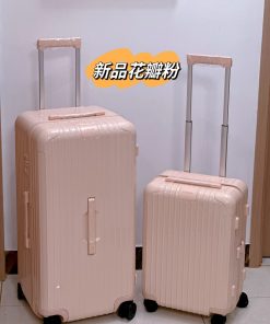 新品rimowa日默瓦花瓣粉行李