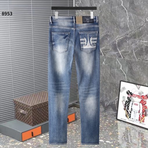 新款小直筒牛仔裤款号8953 - 图片 3