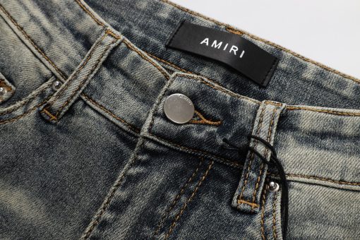 新款男装牛仔裤Amiri潮牌百搭 - 图片 3