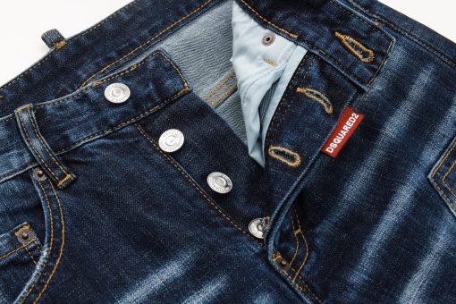 新款男装牛仔裤Dsquared2潮牌_3839 - 图片 4