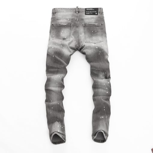 新款男装牛仔裤Dsquared2潮牌_3972 - 图片 9