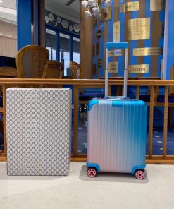 日默瓦rimowa渐变22寸全铝镁合金