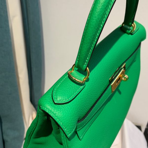 现货    1k竹子绿 kelly28cm 原 - 图片 5