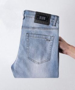 精品大牌DIOR男装牛仔裤夏季薄