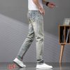 精品大牌LV男装牛仔裤夏季薄款 - 图片 9