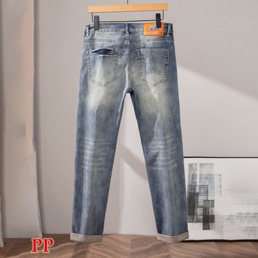 精品大牌PP男装牛仔裤夏季薄款 - 图片 7