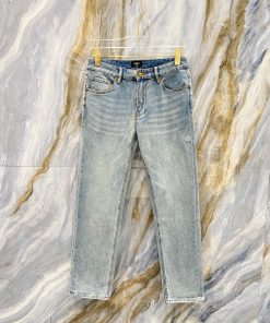 芬迪2025ss春夏新款修身小脚牛