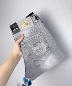 范思哲2025高级时装牛仔裤精
