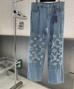驴牌水洗破洞牛仔裤定制纯棉